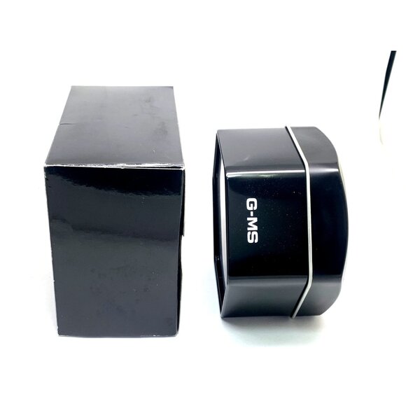 Casio Watch Box G-MS Presentation Black Cardboard Tin Display Gift Empty - Picture 5 of 7